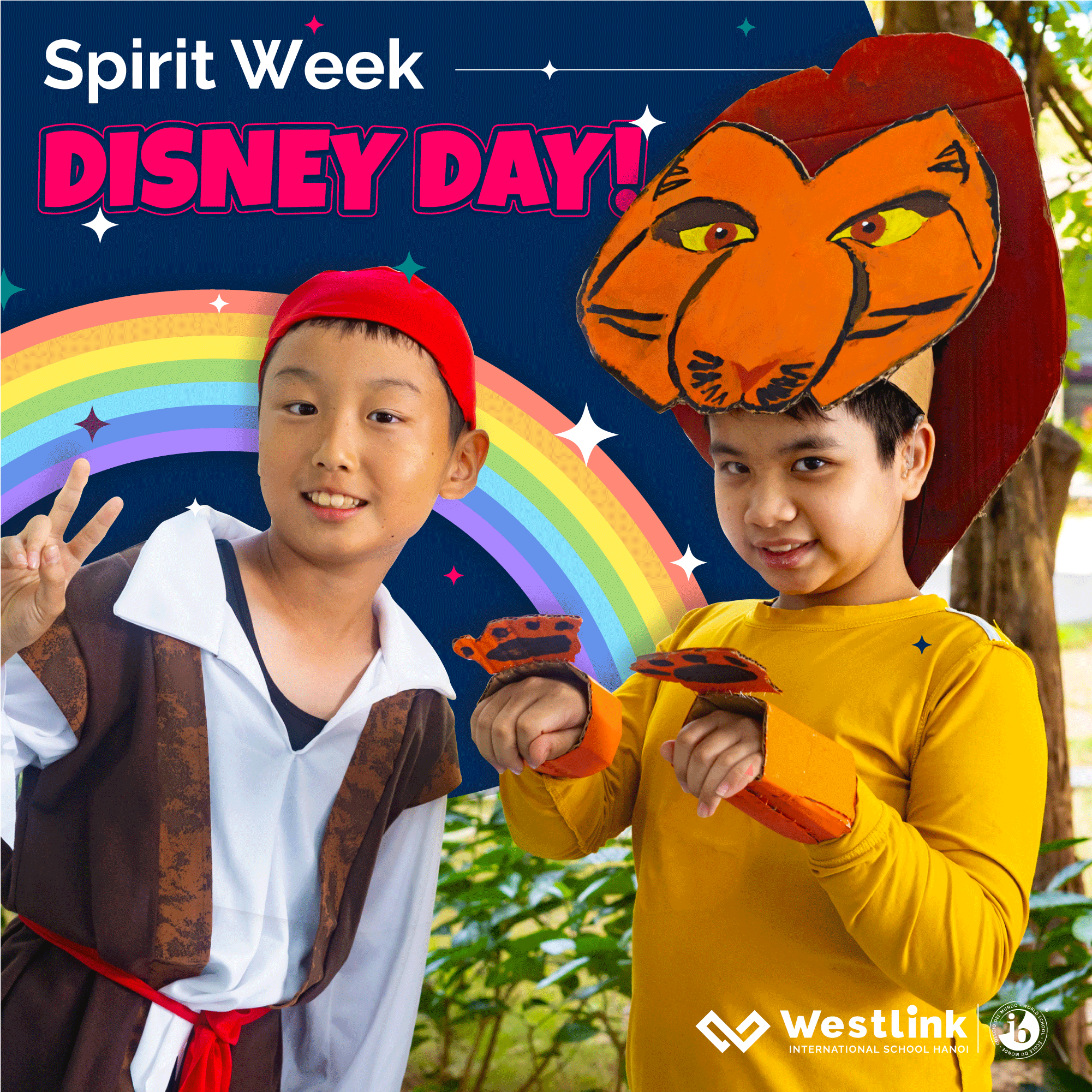 Hưởng ứng tuần lễ SpiritWeek với Ngày Nhân Vật Disney