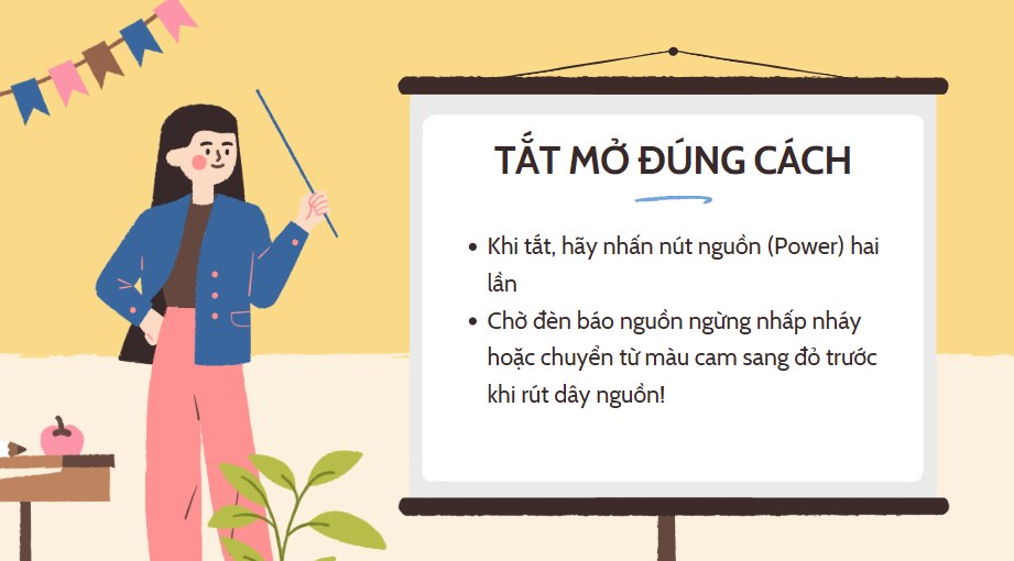 Cách bảo quản và vệ sinh máy chiếu dạy học