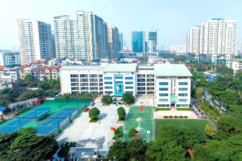Cơ sở Cơ sở vật chất hiện đại, đáp ứng tiêu chuẩn quốc tế tại trường Liên cấp Tiểu học & THCS Ngôi Sao Hà Nội
