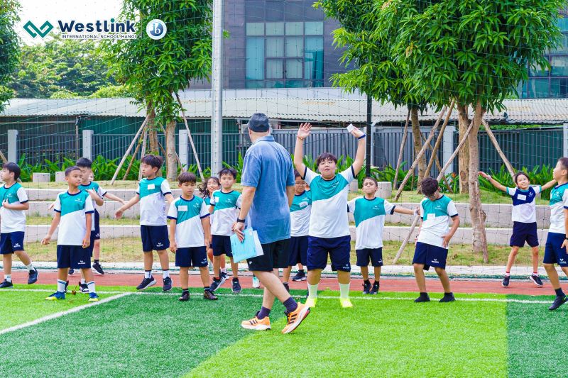 Các hoạt động ngoại khóa tại Westlink được tổ chức thường xuyên giúp các em phát triển thể chất