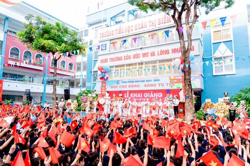 Môi trường học tập sôi động tại trường Tiểu học Đoàn Thị Điểm