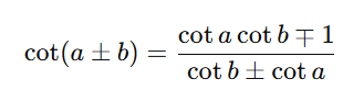 Công thức lượng giác